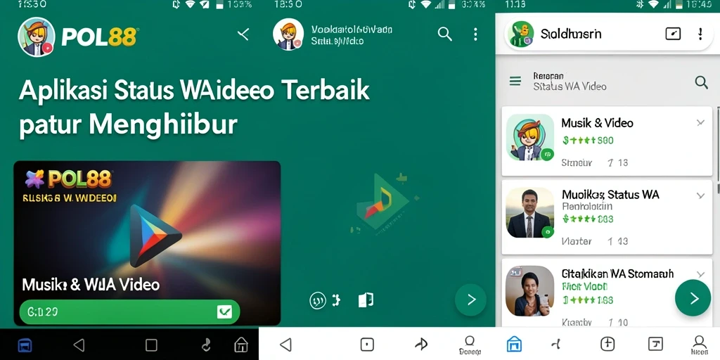Tampilan antarmuka POL88 yang menarik dan fungsional untuk Status WA Video.