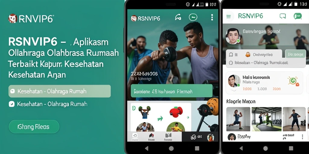 Tampilan antarmuka aplikasi RSNVIP6 yang user-friendly.