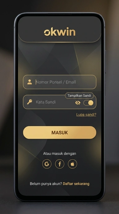 Masuk Akun okwin dengan Mudah di Android