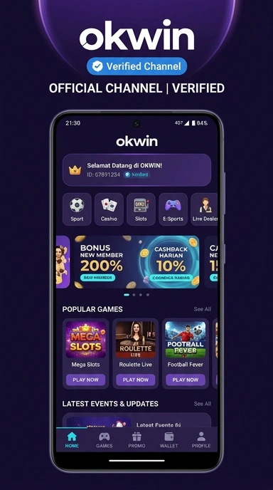 Kanal Resmi Unduh APK Okwin untuk Android
